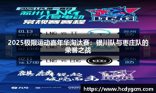 2025极限运动嘉年华淘汰赛：银川队与枣庄队的荣誉之战